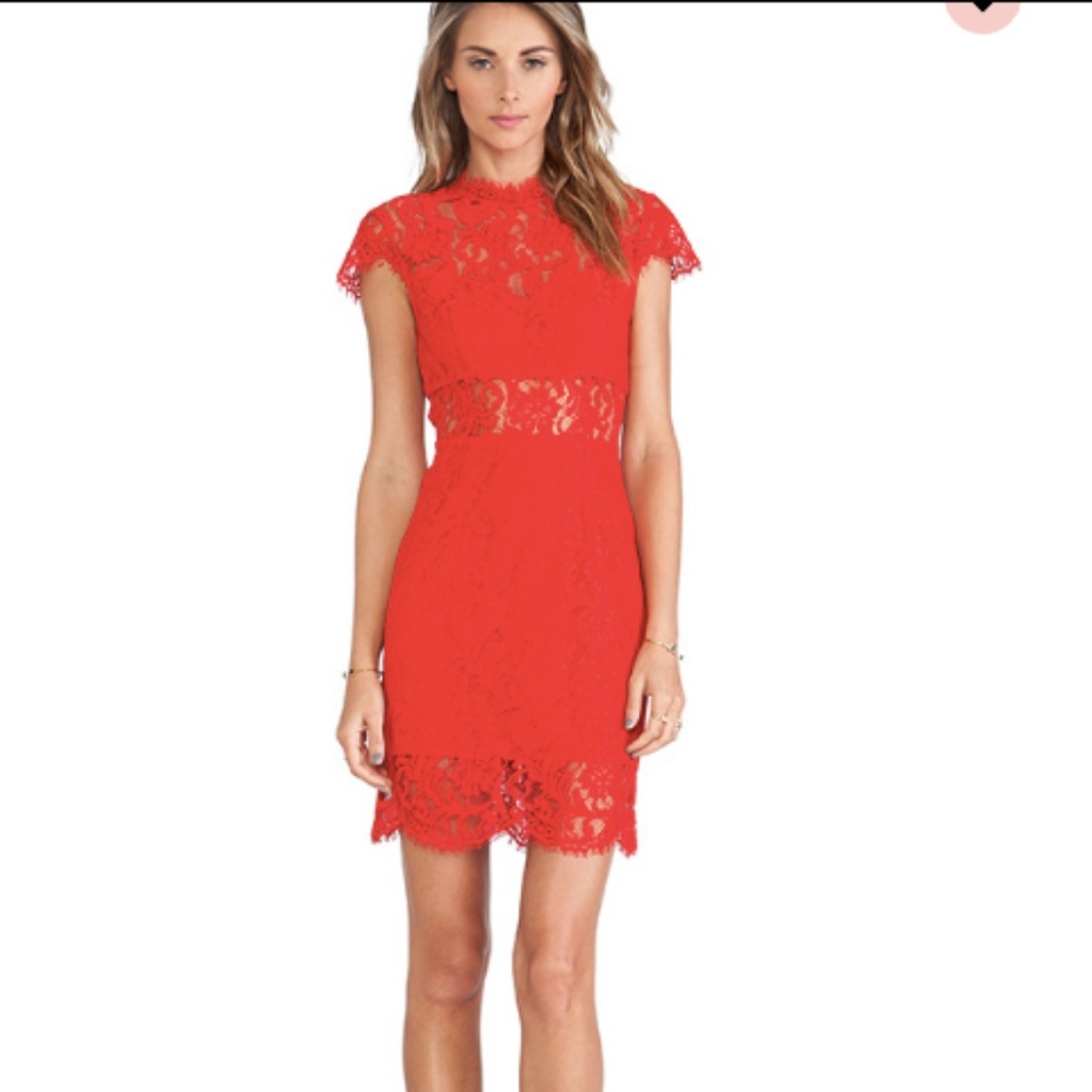 Red Lace Dress